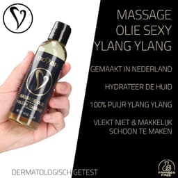 Erovibes - Massage Olie Sexy Ylang-Ylang - Ylang Ylang Etherische Olie - Massageolie Erotisch - 150 ml — thumbnail 5