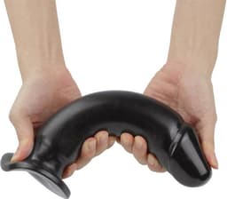 Lovetoy zwarte King Size Anaal Dildo — thumbnail 11