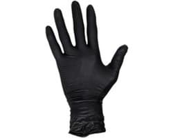 Nitril handsc. zwart pdrvrij XL - 100/ds