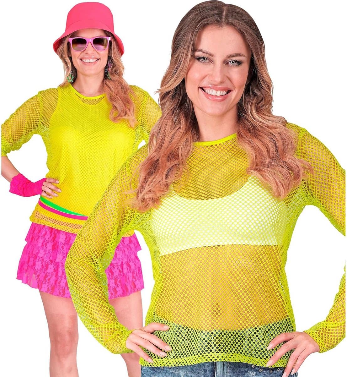Dames Netshirt Lange Mouwen voor Festivals en Feesten — afbeelding 1