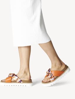 Dames Sandalen - Zomerschoenen - Casual - Modieus design - Maat 40 - Baksteenrood — thumbnail 2