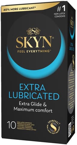 Skyn Extra Lubricated Latexvrije condooms 10 stuks — thumbnail 9
