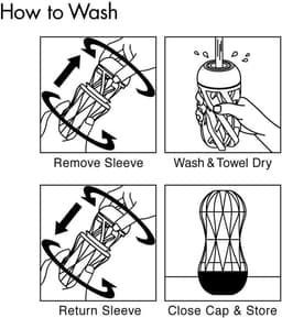 Tenga - Air-Tech Squeeze Masturbator - Regular - Rood — thumbnail 5