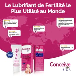 Conceive Plus Max Combo – Vruchtbaarheid Glijmiddel Bundel 75ml Tube + 16 Applicators – Ondersteunt Vruchtbaarheid Natuurlijk — thumbnail 4