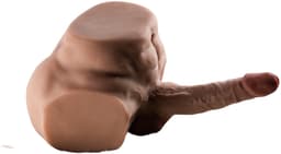 XXL Realistische Bruine Masturbator – 4,7 kg – Zwaar Model met 18 cm Vorm – Premium Kwaliteit — thumbnail 2