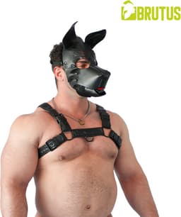 Brutus Vegan Bulldog Harnas - Zwart - Maat L/XL — thumbnail 6