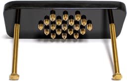 Black Label - Ball Crusher met Spikes - Zwart/Goud — thumbnail 5