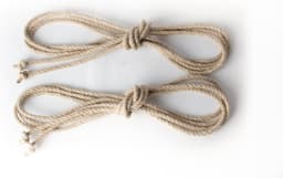 Shibari Touw set van 2 x 4 meter | 6mm dik | Synthetische hennep | Hempex / Spleitex | Hoogwaardig | Bondage — thumbnail 1