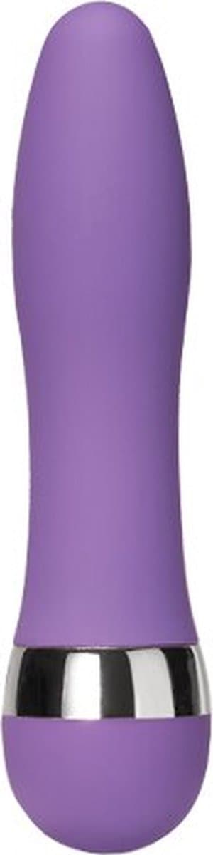 Happy Tears | Rechte vorm | Mini Vibrators Voor Vrouwen | Voor koppels | Fijne orgasmes | Krachtige motor en fijne vibraties | Luxe Vibrator | Realistische vibrator | Krachtige Vibrator | Clitoris En G-spot Stimulator | 11 cm | Paars — afbeelding 1