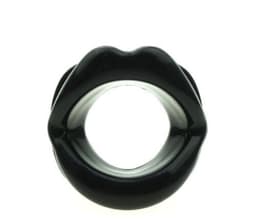 Nooitmeersaai - Mondknevel lippenvorm - Siliconen - Zwart - One-size — thumbnail 1