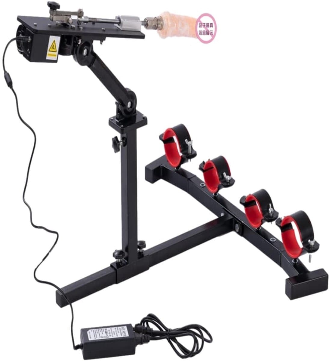 PleazureX - Schandblok pols enkels - Sexmachine - BDSM - Bondage meubel - Krachtige penetratie - Kinky - Genot - Intieme ervaring — afbeelding 1