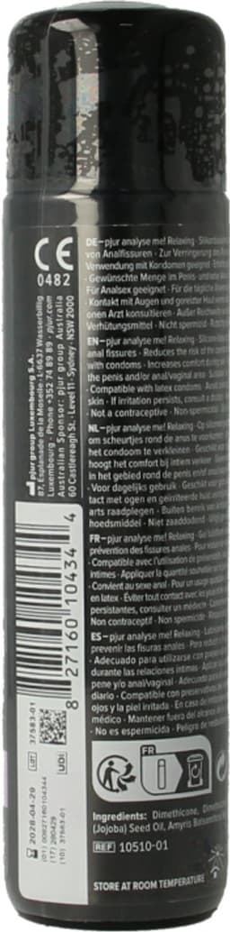 Pjur Analyse Me - Relaxing Anaal Glijmiddel - 100 ml — thumbnail 6