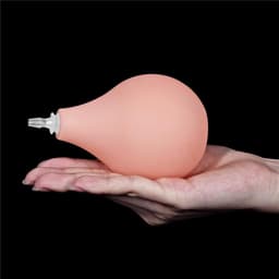 LoveToy - Super grote spuitende Dildo Ø 35 mm, 23 cm lang met ballen en zuignap — thumbnail 4