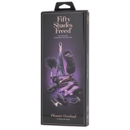 Fifty Shades Pleasure Overload 10 Days of Play Couple's Kit - Zwart/ Zilver — thumbnail 12