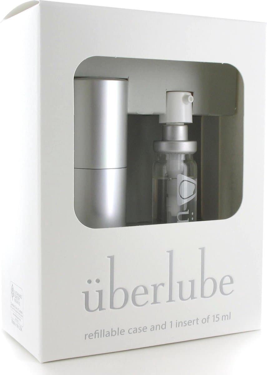 Uberlube - Siliconen Glijmiddel Good-To-Go Zilver — afbeelding 1
