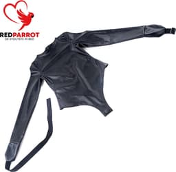 Lederen dwangbuis bodysuit - Dames - BDSM - Jumpsuit - One size — thumbnail 8