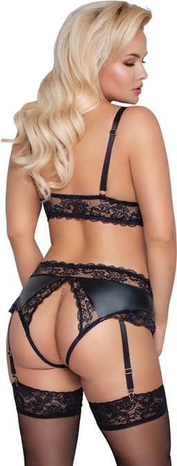 Curvy Bondage Beha Lingerie Set — thumbnail 3