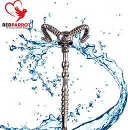 Devil Holle Penis plug PRO SILVER - Urethrale dilator - RVS - 7MM — thumbnail 4