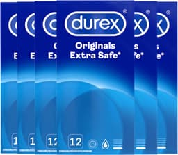 Durex Originals Condooms Extra Safe - 6x 12 stuks — thumbnail 8