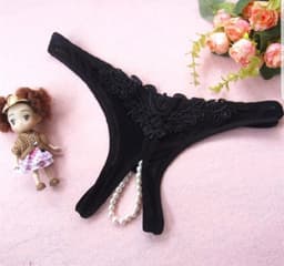Paarse string met parels — thumbnail 4