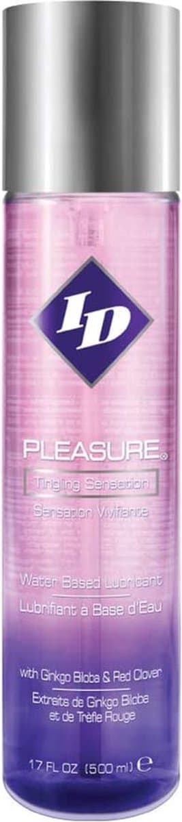 ID Pleasure - Glijmiddel op Waterbasis - Met tintelend gevoel - 500 ml — afbeelding 1