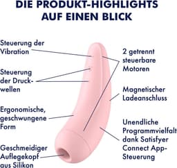 Satisfyer 'Curvy 2+', 13,5 cm, met app — thumbnail 23