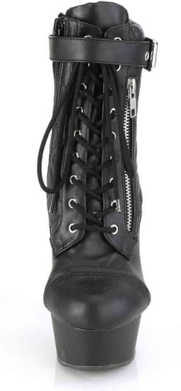 Pleaser - DELIGHT60005 Plateau Laarzen - US 12 - 42 Shoes - Zwart — thumbnail 2