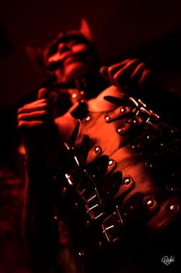 Banoch | Collar Bondage body Harness black/6 - zwart pu leer vrouw harnas - bdsm — thumbnail 7