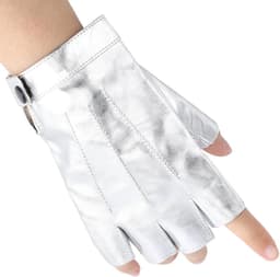 Handschoenen Vingerloze Rijden Punk Mannen Wanten Steampunk Gothic Retro Lederen Palm Motorfiets Handhandschoenen voor Vrouwen Mannen Prestaties Kostuum Cosplay — thumbnail 1