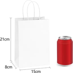 Kleine geschenkzakjes met handgrepen, 50 stuks — thumbnail 2