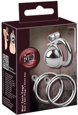 Mini Cock Cage – Extra Smalle & Compacte Peniskooi voor Kuisheid - Compacte Cock Cage - Mini Peniskooi – Extra Smal & Compact Kuisheidskooi — thumbnail 4