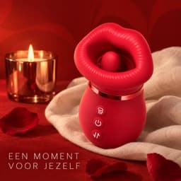Tong Vibrator 3-in-1 - Clitoris Stimulator & Clitoris Zuiger met Likkende Tong - Vibrators voor Vrouwen Realistisch - Sex Toys voor Vrouwen en Koppels — thumbnail 4
