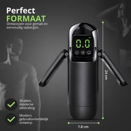 Tipstoys Elektrische Masturbator Man – Stimulator voor Mannen met 7 Vibratiestanden & 7 Zuigstanden – Oplaadbaar USB-C – Met LED Display en App Bediening — thumbnail 4