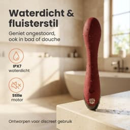PureVibe Desire G-spot vibrator voor vrouwen met krachtige stimulatie – dildo – vibrators – sex toys – seksspeeltjes – voor haar | Bordeaux Rood — thumbnail 4