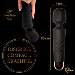 Xedôra® Auréa Wand Massager - Vibrators voor Vrouwen - Krachtige Clitoris Stimulator - 20 Standen - Stil & Discreet - Sex Toys voor Vrouwen - Seksspeeltjes - Ideaal cadeau voor haar - Magic Wand - — thumbnail 2
