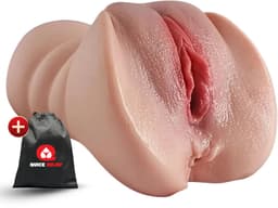 Quick Relief Eden™ - Masturbator - Pocket Pussy - Seksspeeltje voor Mannen - Kunstvagina - Realistische Structuur - Kunstvagina - Stroker — thumbnail 2