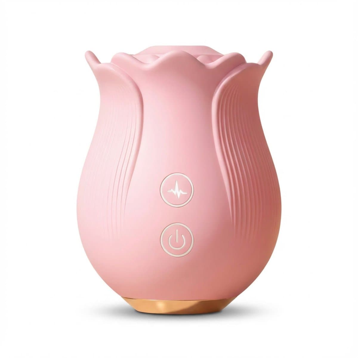 SF Toys – Roos Vibrator roze - 12 Zuigstanden - Clitoris Stimulator - Waterdicht - USB Oplaadbaar - Siliconen - Beschikbaar in 3 kleuren — afbeelding 1