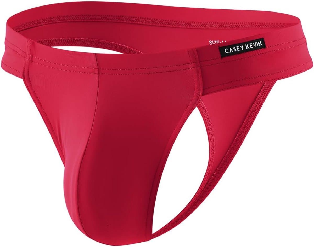 Heren String Tanga Ondergoed Elastisch Sexy Bikini G-String T-Back Slip — afbeelding 1