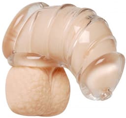 Kuisheidskooi Transparant - Peniskooi - Doorzichtig - Penis - Small / Medium — thumbnail 1