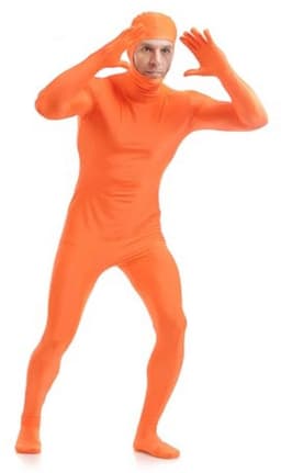 ATHX Heren en vrouwen Spandex Open Gezicht Bodysuit Kostuum Volwassen Stretchy Halloween Cosplay Body Pak Outfits — thumbnail 3