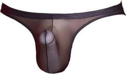 Doorzichtige Heren Slip Microvezel Elastische Bikinislip — thumbnail 1