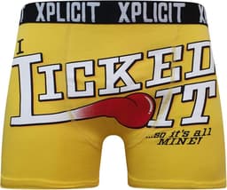 Set van 3 Heren Boxershorts - Grappig Ondergoed met Korte Pijpjes — thumbnail 4