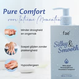 Fae Glijmiddel Waterbasis - Lubricant 220ml - Veilig voor Condooms & Sex Speeltjes - Lube - zonder Geur en Smaak — thumbnail 3
