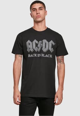 Back in Black T-shirt voor Heren - Stijlvol Muziek Merchandise — thumbnail 3