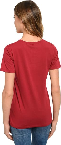 T-shirt voor dames met gouden logo, grafisch ontwerp, superhelden kostuum, Halloween, stripboek cosplay — thumbnail 5