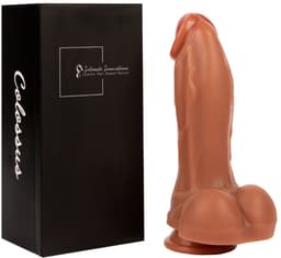 IntiMate® Colossus Monster XXL Stotende Dildo met Zuignap - Met Afstandsbediening - Stoot & Vibratie Functies - Monster Dildo voor Vrouwen - Realistische Textuur Monster Dildo - Discrete Verpakking — thumbnail 17