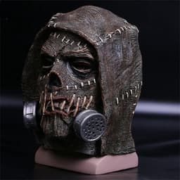 Realistisch Vogelverschrikker Masker Latex Hoofddeksel voor Halloween en Carnaval Kostuum — thumbnail 5