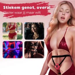 Bodybite - Draagbare Vibrator - Clitoris Stimulator - Vibrator voor Koppels - Sex Toys voor Vrouwen - Stil en Discreet - Waterafstendig - 3 Vibratie Standen - Afstandsbediening en app - Wearable Vibrator - Valentijn cadeautje voor haar - AMORA — thumbnail 3