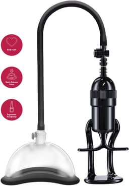 Vacuüm Vaginale Plezierpomp - Vagina pomp - Met snelontluchtingsventiel - clitoris pomp — thumbnail 3