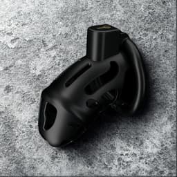Intenz® - Luxe Kuisheidskooi Zwart - Chastity Cage - Peniskooi - Sex Toys voor Koppels - Inclusief Slotje — thumbnail 3